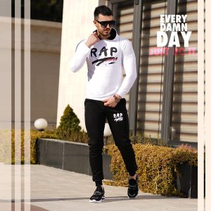 ست سویشرت شلوار Detrait سفید