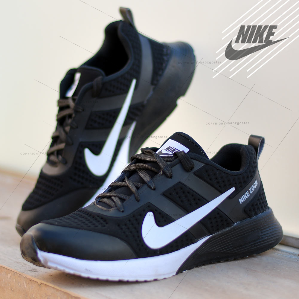 کفش مردانه Nike مدل Bent مشکی سفید