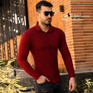 پیراهن مردانه Polo زرشکی