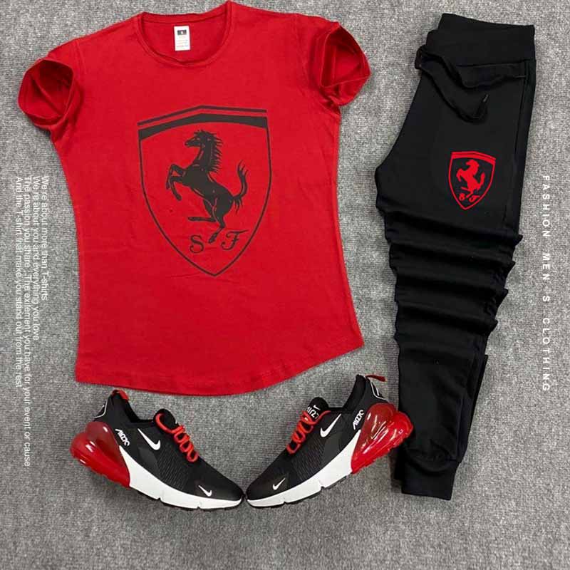 ست تیشرت شلوار Ferrari