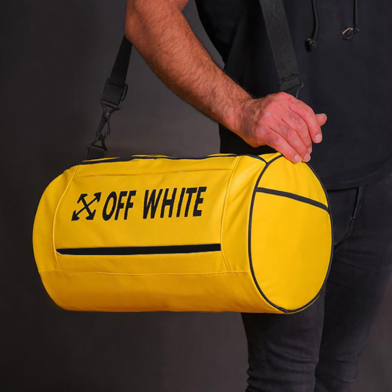 ساک ورزشی Off white زرد