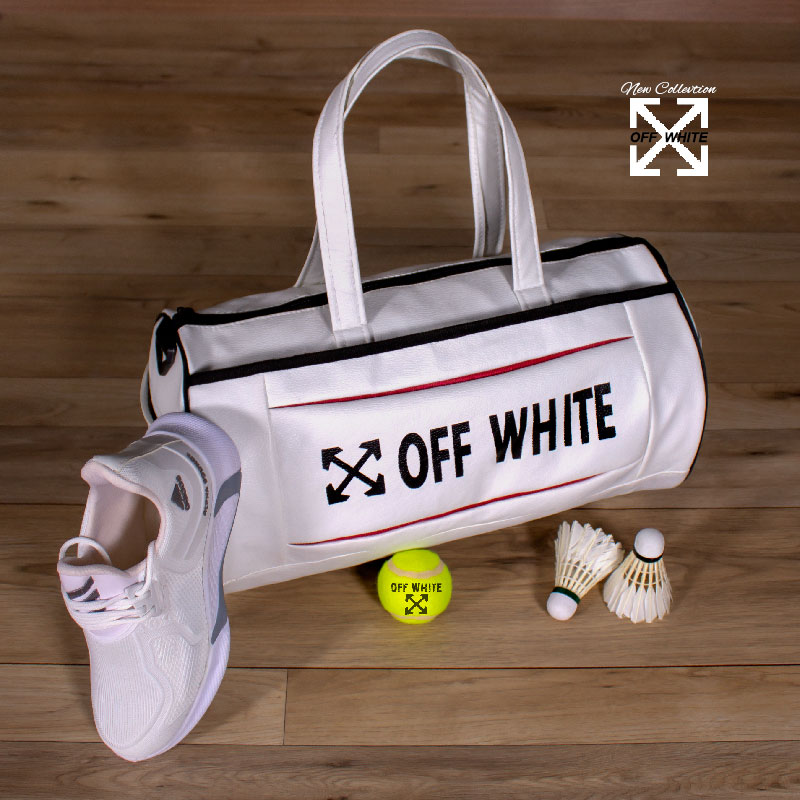 ساک ورزشی off white سفید