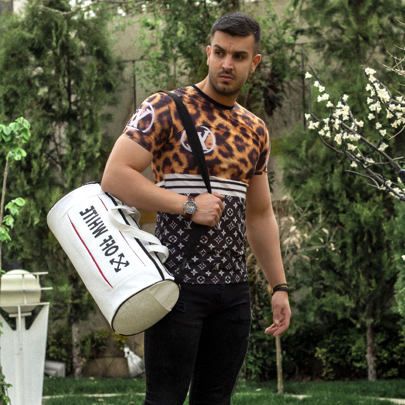 ساک ورزشی off white سفید