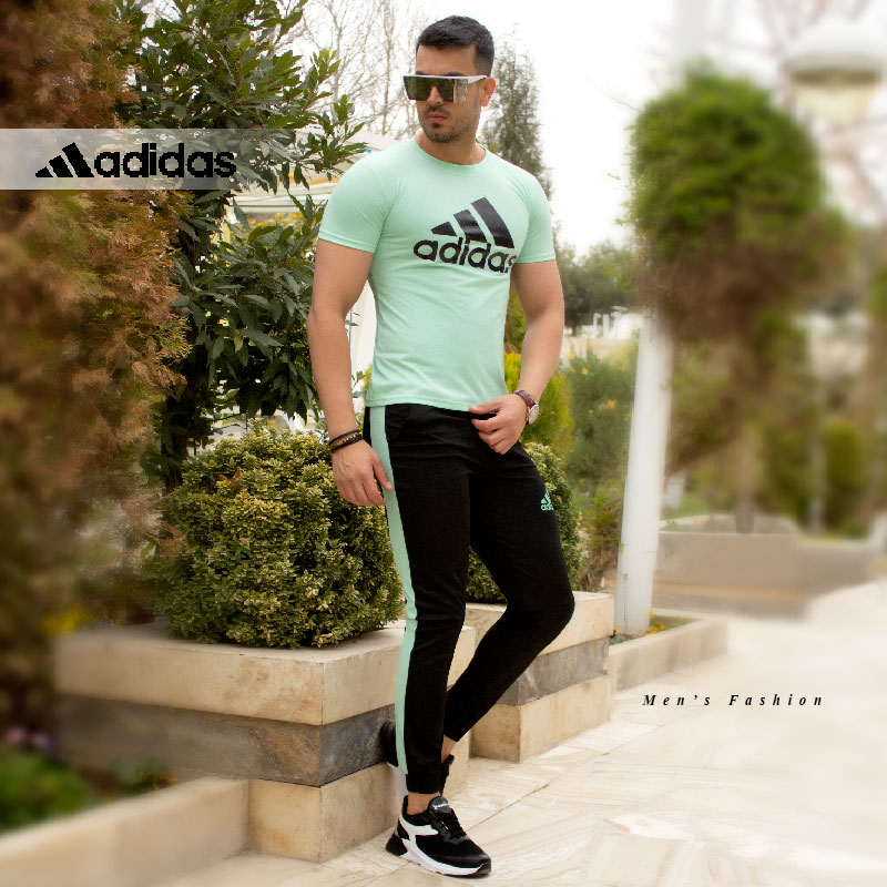 ست تیشرت شلوار adidas مدل Atro سبز
