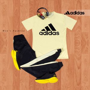 ست تیشرت شلوار adidas مدل Atro لیمویی