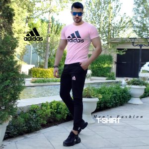 ست تیشرت شلوار Adidas مدل Atro صورتی
