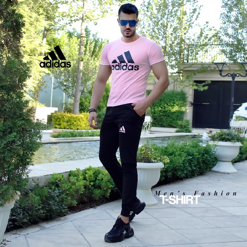 ست تیشرت شلوار Adidas مدل Atro صورتی