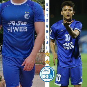 تیشرت شورت استقلال مدل Hi WEB