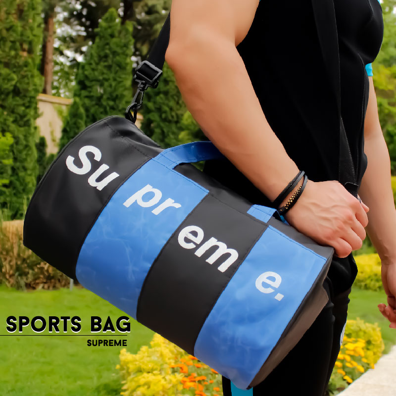 ساک ورزشی مدل Supreme مشکی آبی