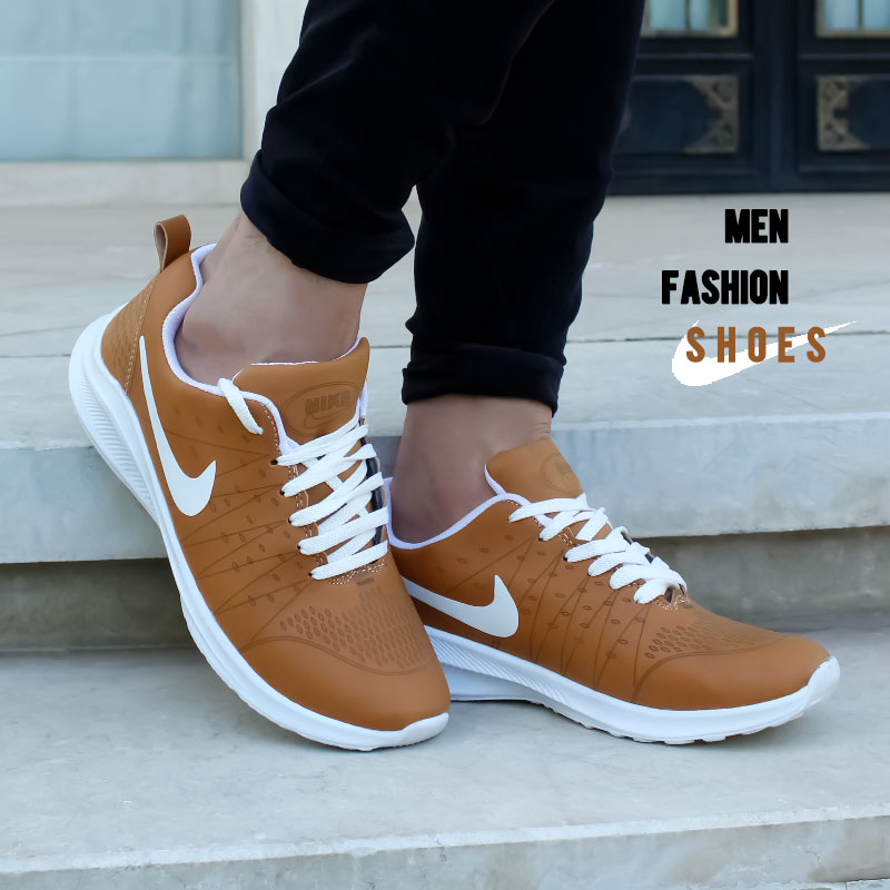 کفش مردانه Nike مدل pel کاراملی