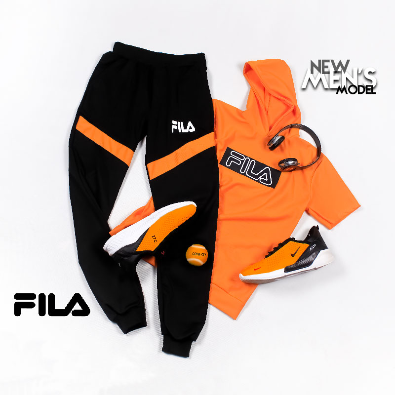 ست تیشرت شلوار کلاهدار Fila مدل chikom