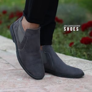 کفش مردانه ساقدار Nike مدل Mita طوسی