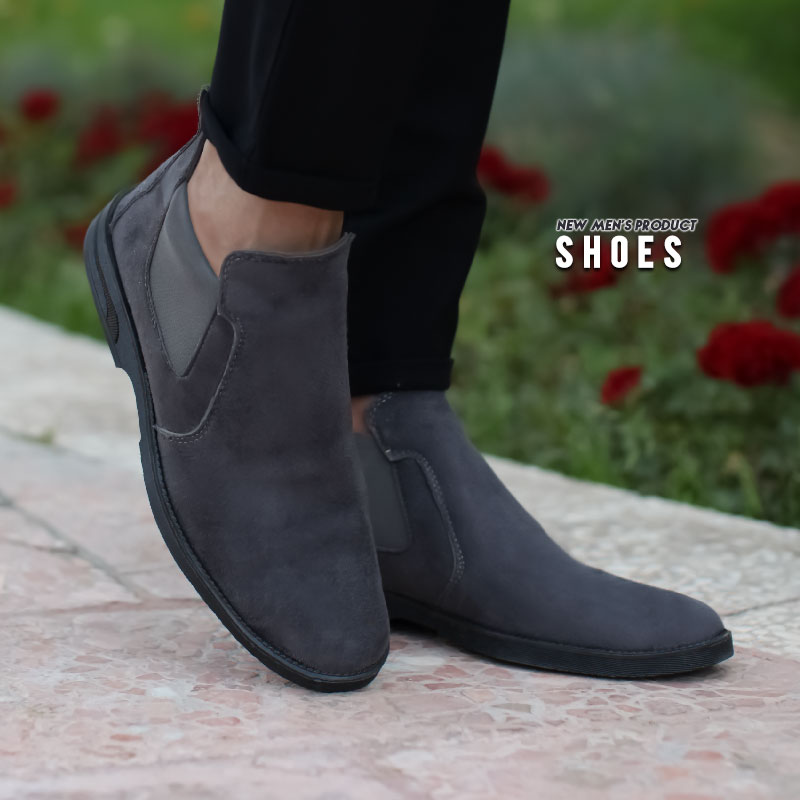 کفش مردانه ساقدار Nike مدل Mita طوسی