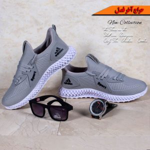 کفش مردانه adidas مدل heps طوسی