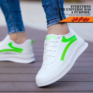 کفش مردانه Vans مدل Batecs سفید سبز