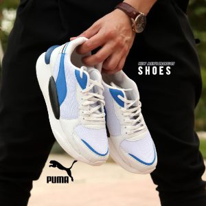 کفش مردانه Puma مدل Arvij سفید آبی