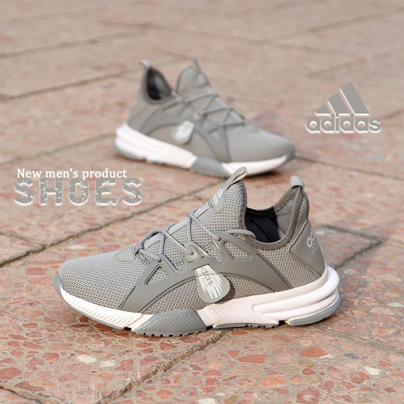 کفش مردانه adidas مدل Bandes طوسی