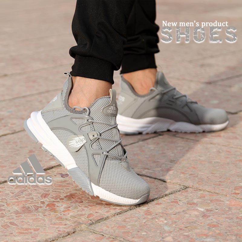 کفش مردانه adidas مدل Bandes طوسی