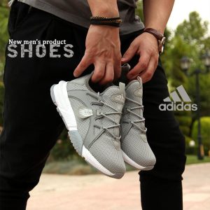 کفش مردانه adidas مدل Bandes طوسی