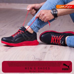 کفش مردانه Puma مدل Nilan قرمز