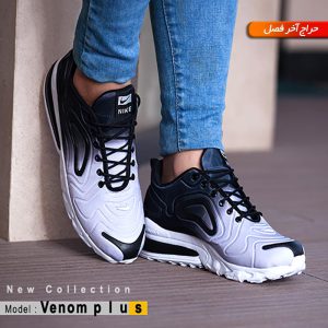 کفش Nike مدل Venom plus مشکی طوسی