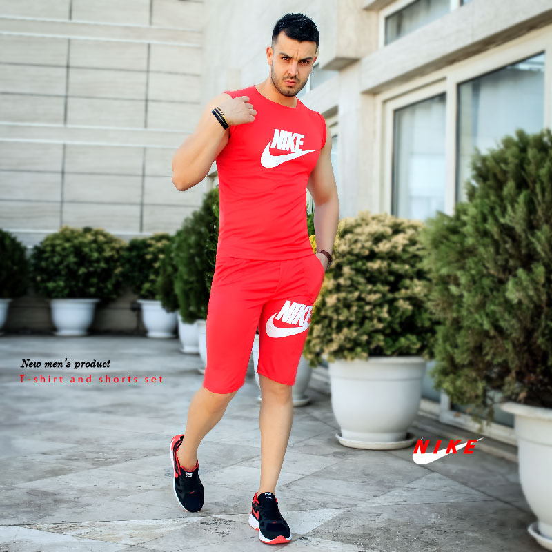 ست تاپ شلوارک Nike مدل Royal