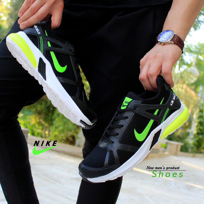 کفش مردانه Nike مدل Alke مشکی سبز