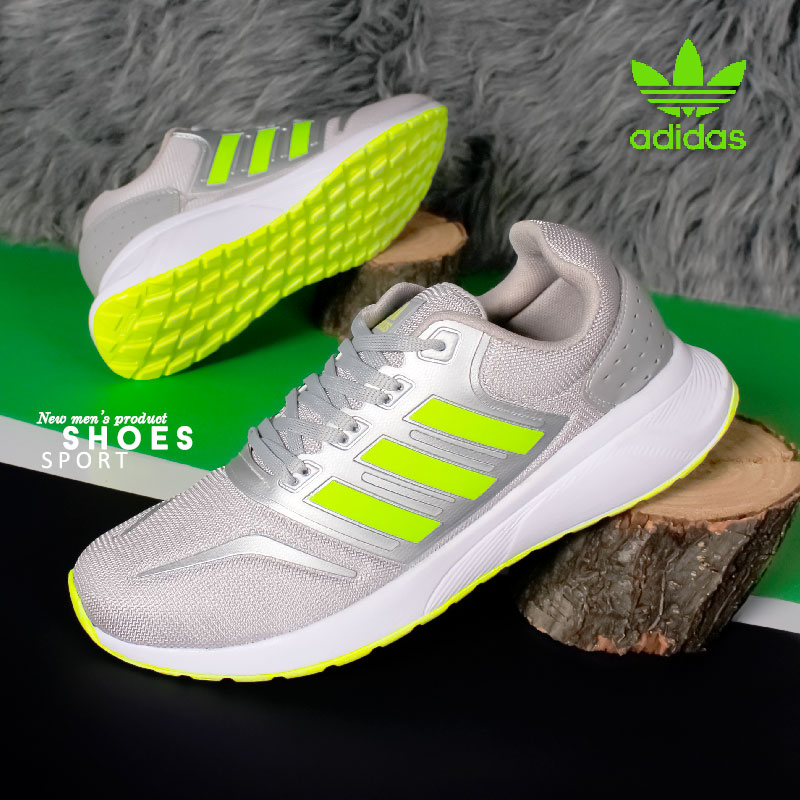 کفش مردانه adidas مدل Rezi طوسی سبز