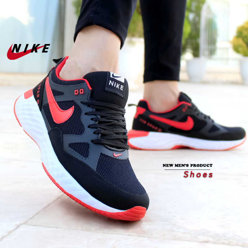 کفش مردانه Nike مدل Span مشکی قرمز