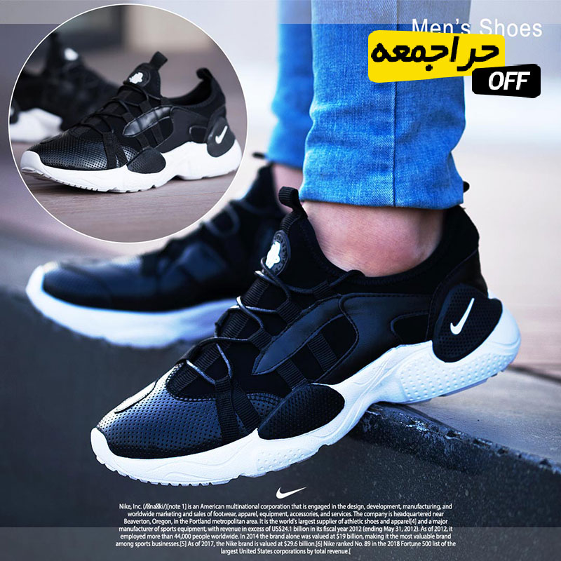 کفش مردانه Nike مدل Dable مشکی سفید