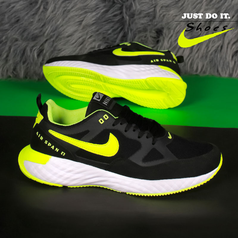 کفش مردانه Nike مدل Span مشکی سبز