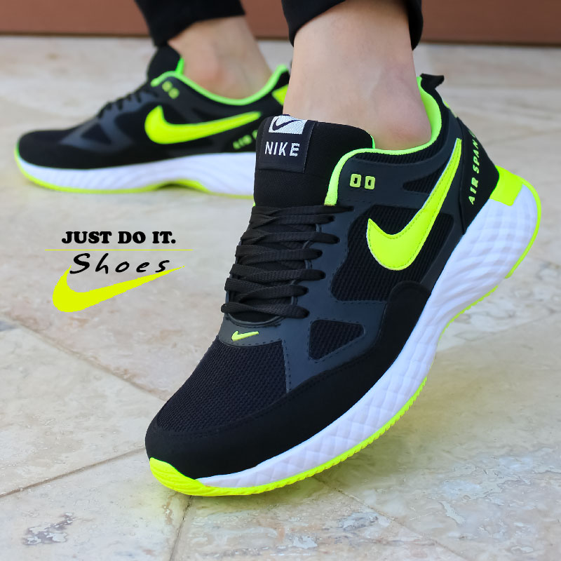 کفش مردانه Nike مدل Span مشکی سبز
