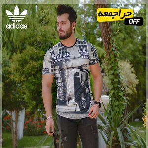 تیشرت مردانه Adidas مدل Cycle سبز