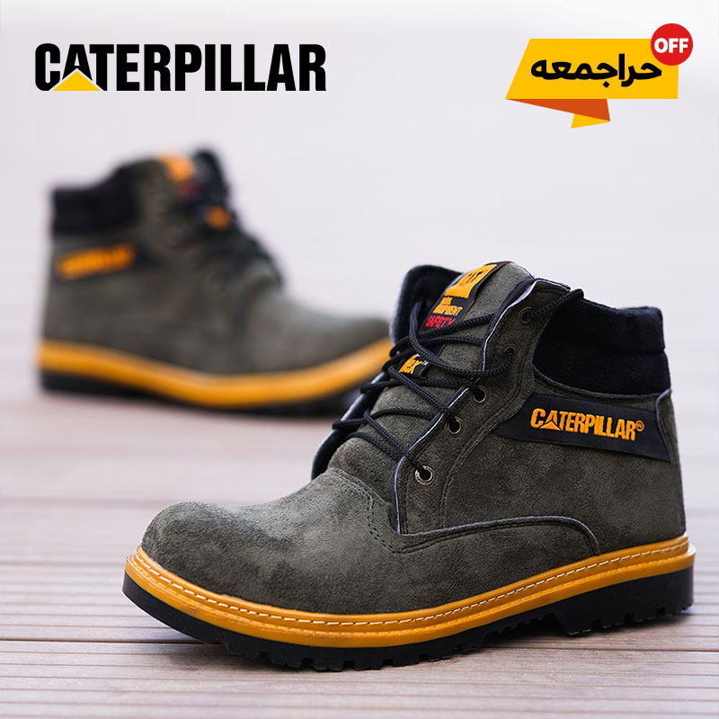 نیم بوت CAT مدل flex سبز