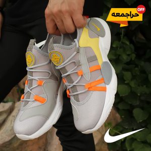 کفش مردانه Nike مدل ALPA طوسی زرد