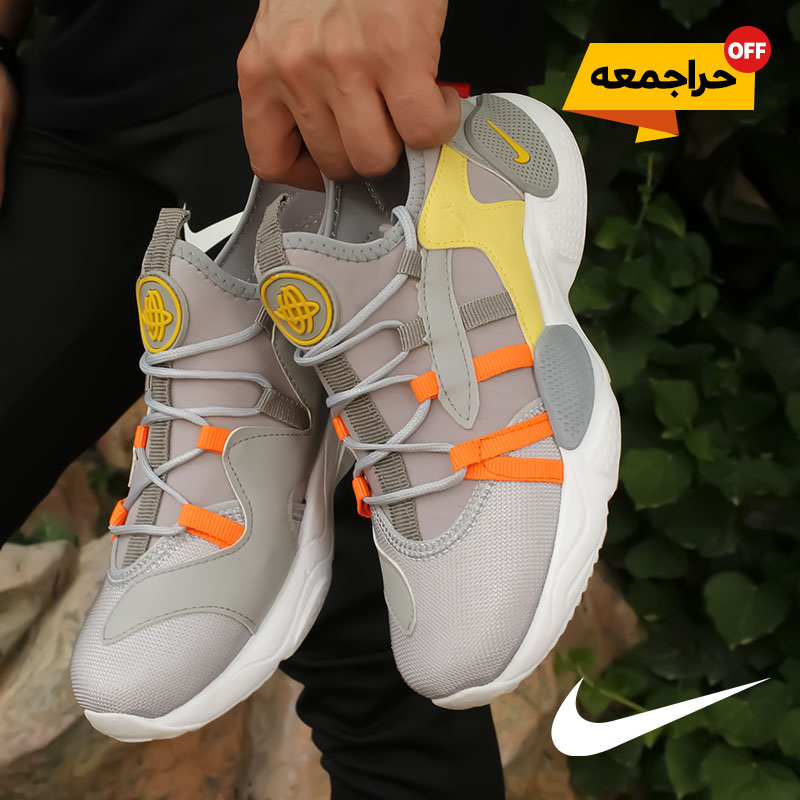 کفش مردانه Nike مدل ALPA طوسی زرد