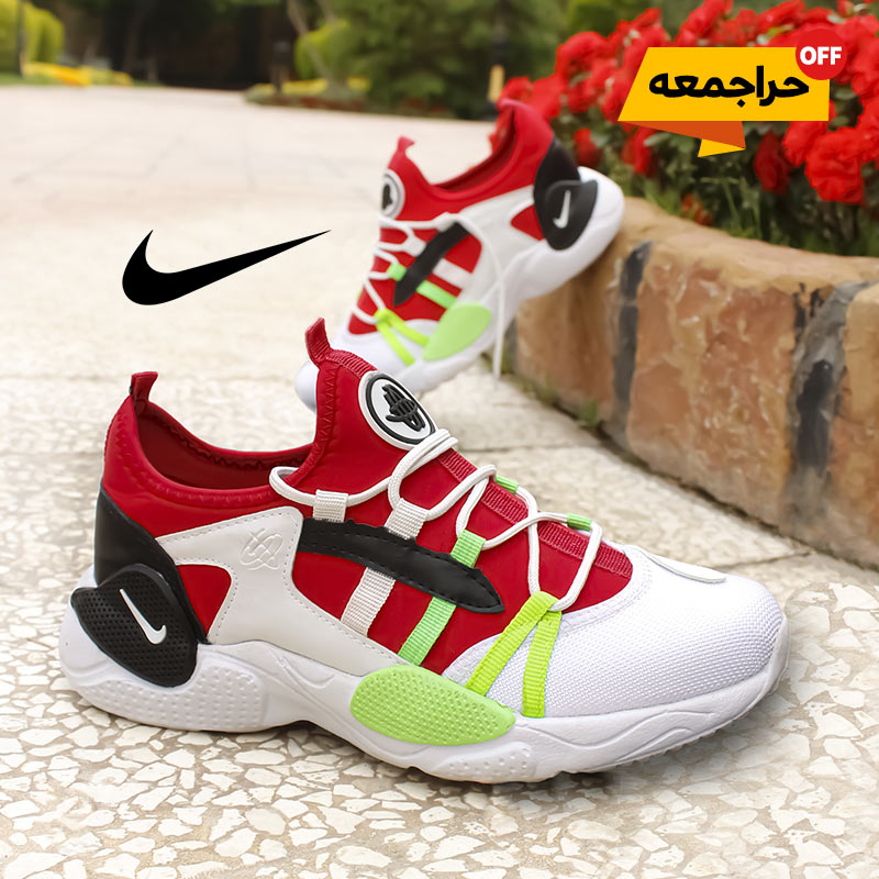 کفش مردانه Nike مدل ALPA سفید قرمز