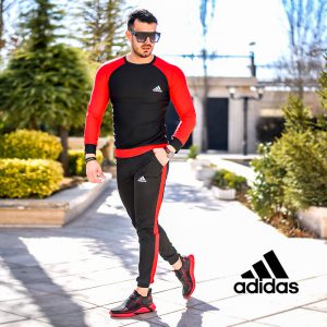 ست بلوز شلوار adidas مدل Pease قرمز