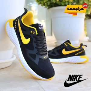 کفش مردانه Nike مدل Span مشکی زرد