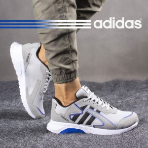 کفش مردانه adidas مدل Lazio طوسی مشکی