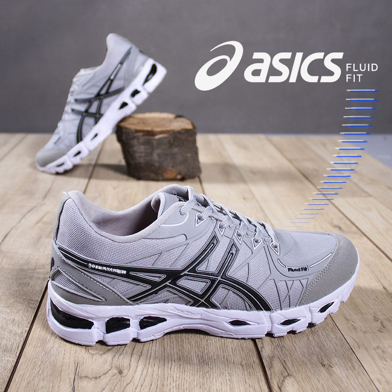 کفش مردانه Asics مدل Fluid fit طوسی