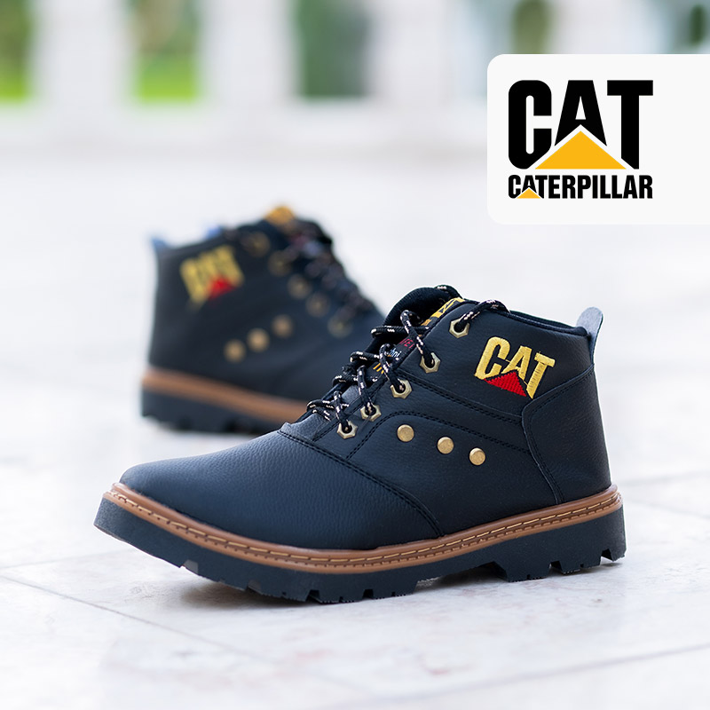 نیم بوت مردانه Cat مدل SAFETY مشکی