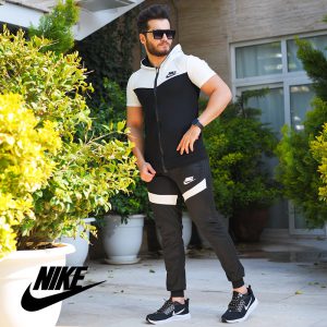 ست تیشرت شلوار زیپ دار Nike مدل Adolpha