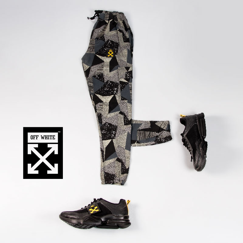 شلوار اسلش مردانه Offwhite مدل Rakhsh