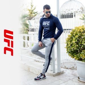 ست سویشرت شلوار FONT سورمه ای
