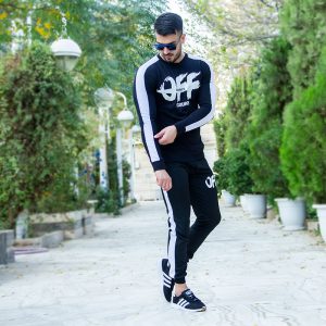 ست بلوز شلوار مردانهCOURSE مشکی