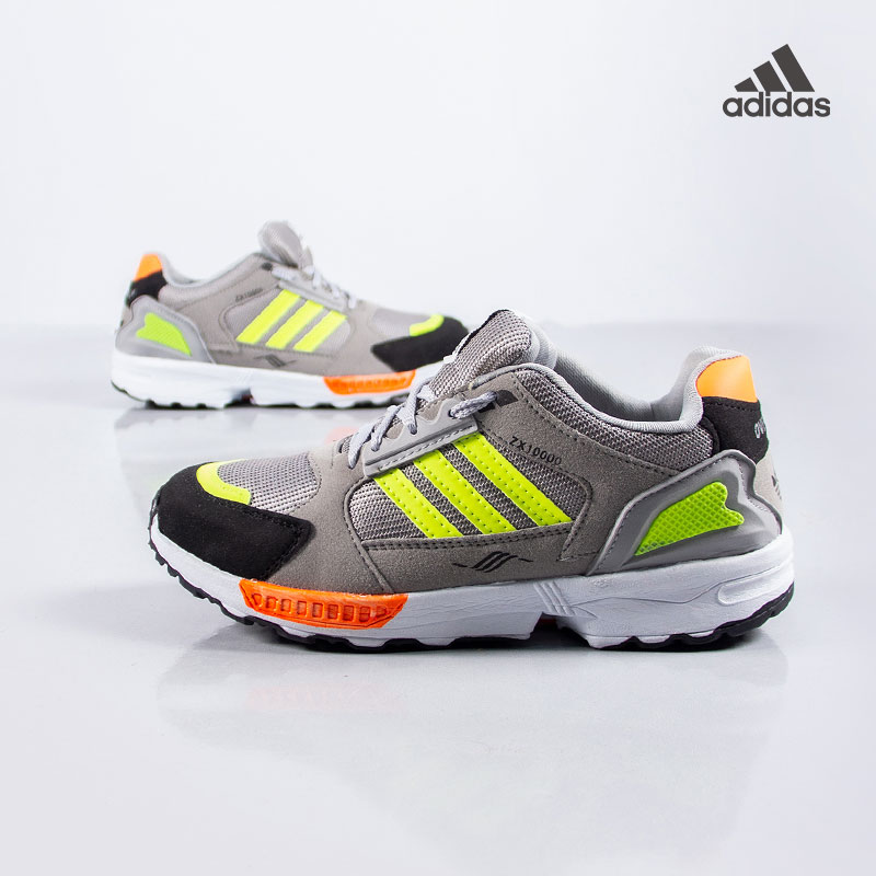 کفش مردانه adidas مدل ZX طوسی سبز