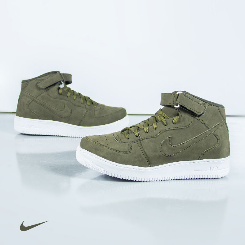 کفش ساق دار NIKE مدل FORCE سبز
