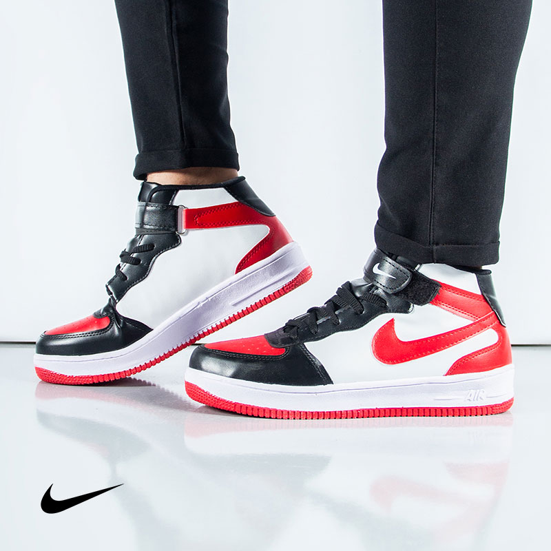 کفش ساقدار nike مدل RAMO مشکی قرمز
