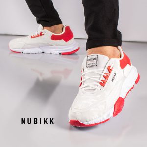 کفش مردانه NUBIKK سفیدقرمز